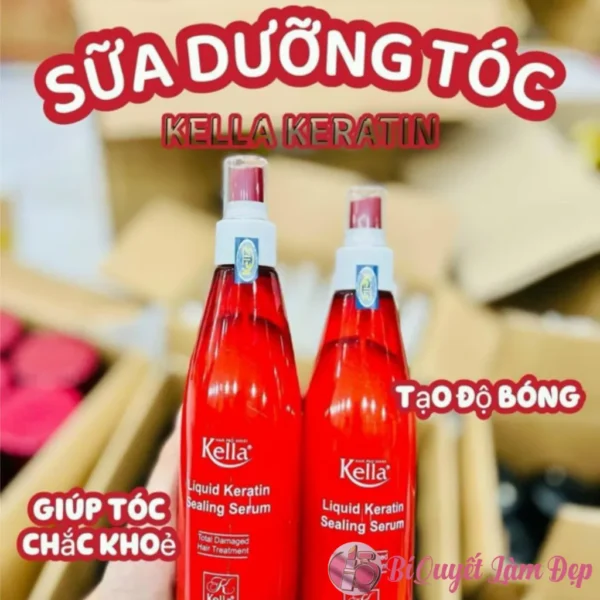 Xịt Dưỡng Keratin Kella Phục Hồi Tóc Hư Tổn: Hiệu Quả Vượt Trội