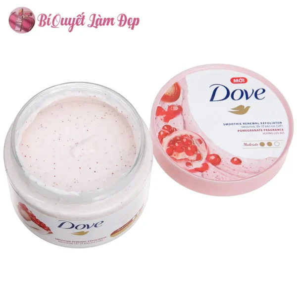 Smoothie Tẩy Da Chết Dove Hương Lựu Đỏ 298g