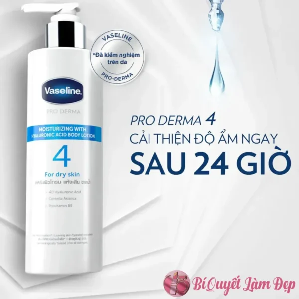 Sữa Dưỡng Thể Vaseline Pro Dema Body Lotion 250ml